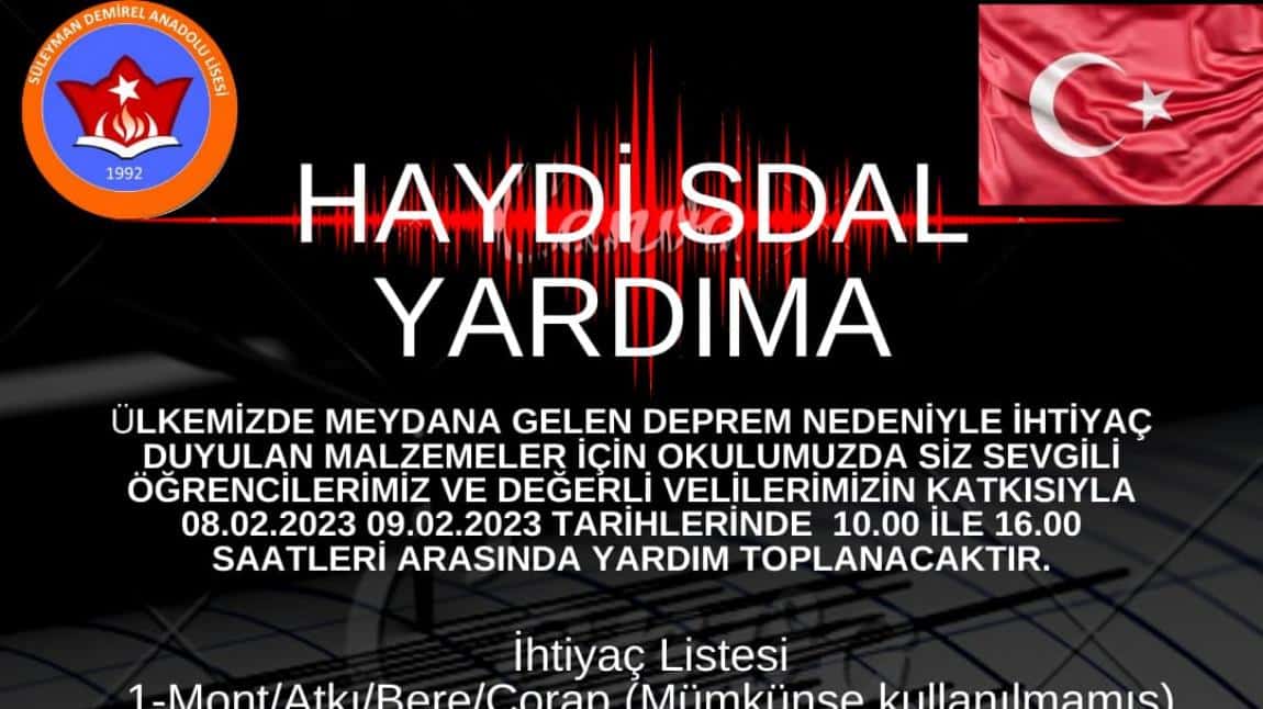 HAYDİ SDAL YARDIMA