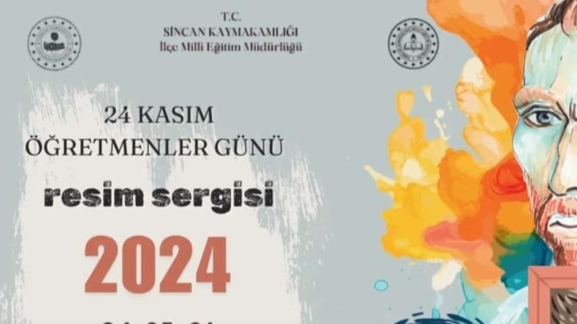 24 Kasım Öğretmenler Günü Dolayısıyla Düzenlenen Resim Sergisine Katıldık